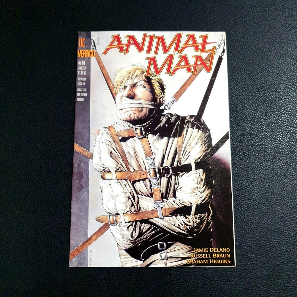 Animal Man 60 DC Comic Vertigo Book Collector Bagged Boarded
